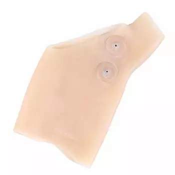 Перчатки для поддержки запястья и большого пальца, силиконовые, корректор давления при артрите 6.5cm*13cm телесный