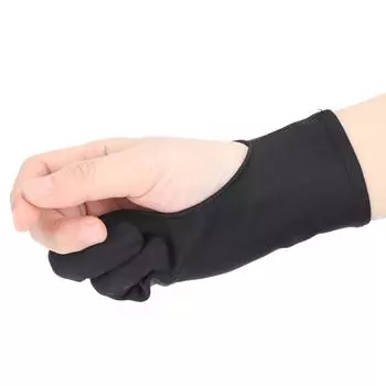 Перчатки для рисования 2 пальцами, эскизы, написание, электронный экран, анти-Mistouch, загрязнение, пот, грязь(XS )