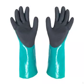 Перчатки для рыбалки и погрузочно-разгрузочных работ, многофункциональные резиновые перчатки с прочным захватом для сельскохозяйственных работ для женщин Slip on