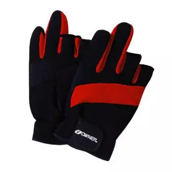 Перчатки для рыбалки OWNER Mesh 3 Cut M