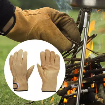 Перчатки для сада с прочными ручками, противоскользящие, рабочие, термостойкие, для садовых тележек, для готовки