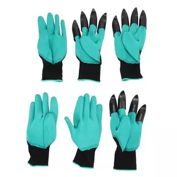 Перчатки для садоводства, устойчивые к проколам, водонепроницаемые, дышащие, садовые перчатки с когтями для копания P
