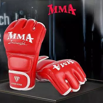 Перчатки для смешанных боевых искусств, муай-тай, боксерские перчатки, мужские, женские, Guantes De Boxeo, бесплатные боевые, каратэ, санда, обучение, взрослые, детское снаряжение child красный