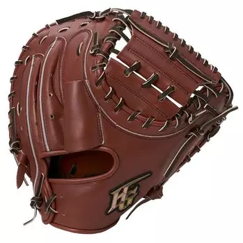 Перчатки для софтбола High Gold General Kigoku SR Brown x D Brown для ловли мяча LH HI-GOLD OKG-410M для правой руки