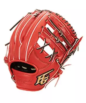 Перчатки для софтбола High Gold General Kigoku SR Burning Orange LH питчер для игрока с базы HI-GOLD OKG-5106 Правша, шортстоп/второй шортстоп/второй