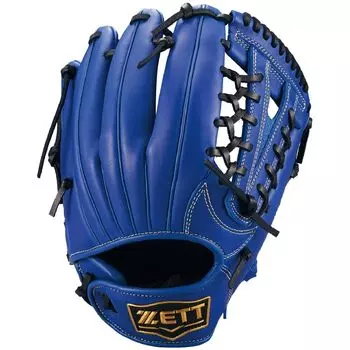 Перчатки для софтбола ZETT Boys Grand Hero Royal Blue для броска левой руки BJGB76555 All-round (2500)