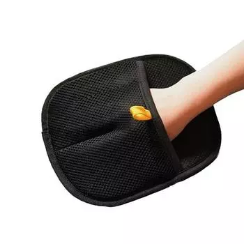 Перчатки для удаления электростатической шерсти домашних животных, двухсторонние перчатки для ухода за домашними животными, двухсторонняя двунаправленная щетка, липкий артефакт для волос