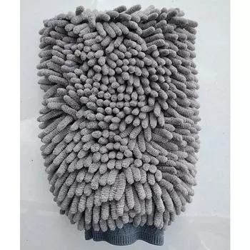 Перчатки для ухода за домашними животными Быстросохнущие полотенца для лап собак Синель из микрофибры Двусторонние перчатки для ухода за собаками для больших средних маленьких собак 7XL