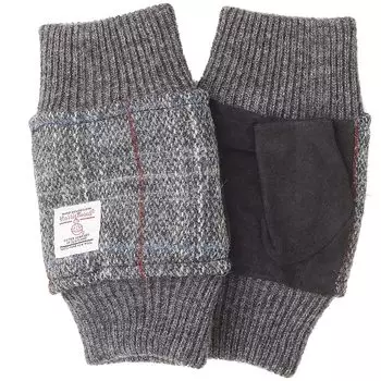 Перчатки для утепления рук HARRIS TWEED [7th HEAVEN] [Harris Tweed] Мужские AY-17AA0176 (Серый) серый
