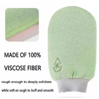 Перчатки для ванны Перчатка для скраба для тела Варежка для душа Отшелушивающая варежка Щетка для ванны Полотенце для массажа лица Средство для удаления омертвевшей кожи Отшелушивающее средство Средства для ванны розовый