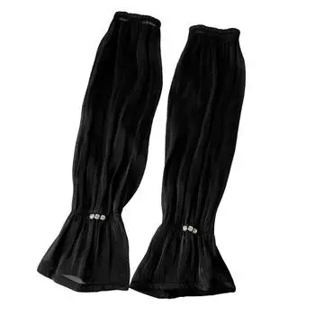 Перчатки для вождения Сетчатый анти-УФ солнцезащитный рукав Солнцезащитный чехол Рукава Ice Silk Кружевные утеплители для рук фиолетовый