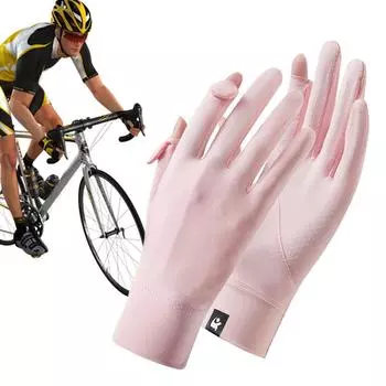 Перчатки для защиты от солнца, УФ-блокирующие дышащие перчатки SPF, УФ-защита, рукава для рук, УФ-лампа для сушки, маникюр, гвоздь чёрный