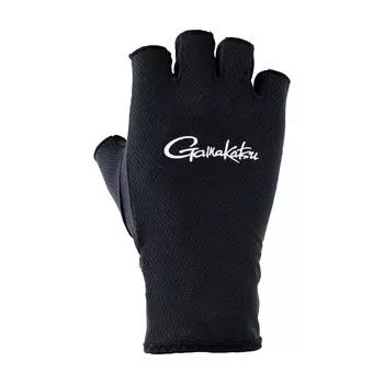 Перчатки Gamakatsu Ayu GM7299 Black LL (5 ударов/обратных рук) чёрный