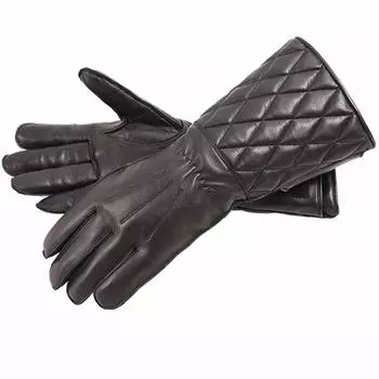 Перчатки Gauntlet черные [Degner] WG-35 (L)