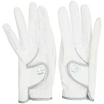 Перчатки Grit Element, пара 20 перчаток для гольфа 23SS N9491520 [TaylorMade] Белый/серебристый размер