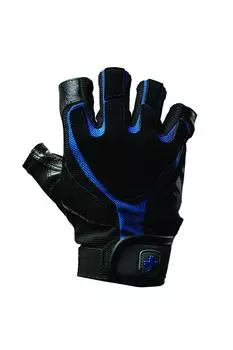 Перчатки Harbinger Training Grip Wrap для тяжелой атлетики с кожаной подкладкой TechGel, 1 пара, размер S (Предвестник) Не для запястья [Предмет]