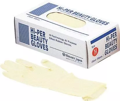 Перчатки Hyper Beauty Long M бежевый