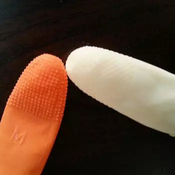 Перчатки из натурального каучука с толстыми ногтями, 100 шт. L