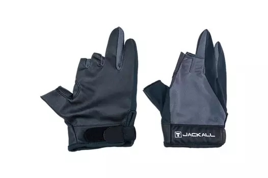 Перчатки JACKALL Dry Mesh Game Размер M #Charcoal древесный уголь