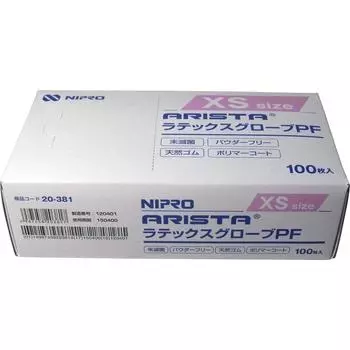 Перчатки латексные Nipro PF XS размер 100 шт.