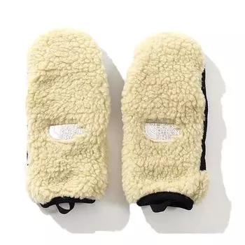 Перчатки North Gloves Reversible Extreme Pile Mitt Green M [The Face] Oatmeal/TNF