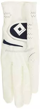 Перчатки ONOFF белые x темно-синие 22 см NAV22 женские (Левая рука) ОГ7221-04