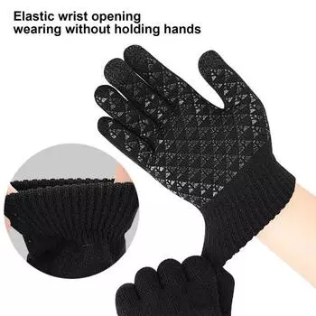 Перчатки с подогревом через USB, зимние варежки для рук, моющиеся, для сенсорного экрана, перчатки для вязания ноутбуков, перчатки с электроподогревом для студентов серый