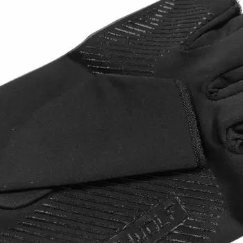 Перчатки с полупальцами, дышащие, нескользящие перчатки Ice Silk для сенсорных экранов велосипеда чёрный