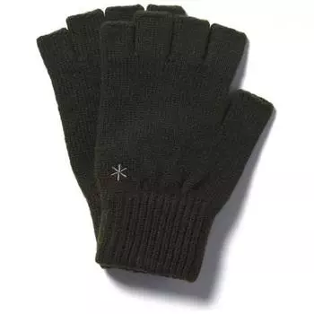 Перчатки шерстяные вязаные Snow Peak UniSex Olive Ac 24au01102ol [размер S UniSex, общая длина 18,5 см]