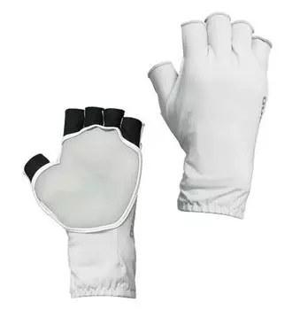 Перчатки Shimano GL-048Q UPF 50 5, светло-серые, без пальцев, размер XL 483331