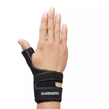 Перчатки SHIMANO Glove Wrist Support Glove Black XL Перчатки для рыбалки (Правая рука) ГЛ-05РQ