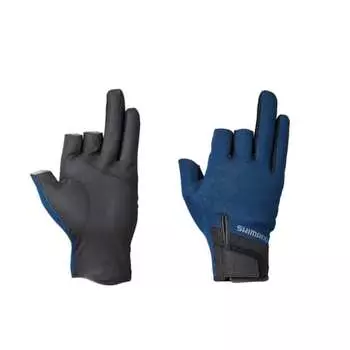 Перчатки SHIMANO Titanium Alpha 3 Cut GL-014V Navy XL