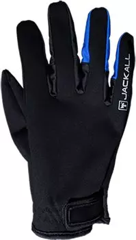 Перчатки универсальные JACKALL Five Finger Blue L синий