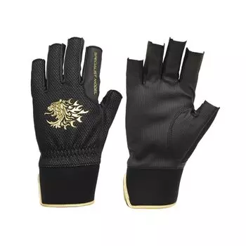 Перчатки ветрозащитные SUNLINE Specialist Black x Lion Gold L (5 кусков) СУГ-199