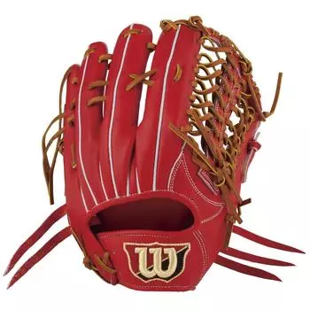 Перчатки Wilson Baseball для Hardball Wilson Staff For Outfielder 8W Type Larger для E Orange WTAHWR8WG22R Made in Japan (Перчатка) (Штат Уилсона) (Осталось