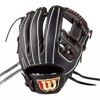 Перчатки Wilson Baseball для Hardball Wilson Staff DUAL Staff для Infielder 86 Type Black SS Сделано в Японии WBW102903 (Перчатка) (Уилсон Дуал)