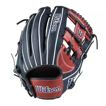 Перчатки Wilson Baseball для софтбола The Wannabe Hero DUAL Hero для игроков в инфилд, тип 87, для захвата из-за узкой конструкции WBW101561 SS (Перчатка) (Подражатель Двойной) (Легко