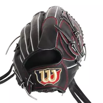 Перчатки Wilson Softball Glove Pitcher Baseball Glove General BASIC LAB DUAL D1 Type WBW101155 (Черный/FF/Мужской)