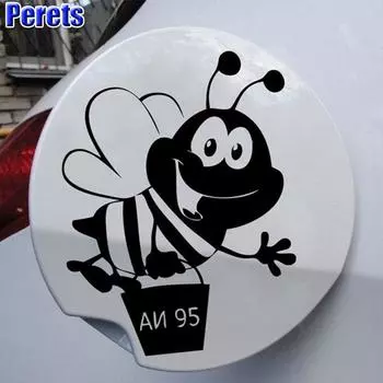 Перец Мультфильм на цистерну наклейка и декали прикольные наклейки 1pcs чёрный