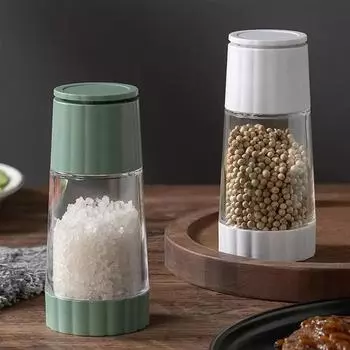 Перечница ручная мельница для специй многофункциональная контейнер для приправ портативная мельница для специй для пикника на открытом воздухе кухонные гаджеты
