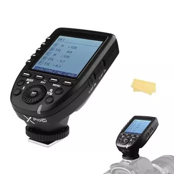 Передатчик GODOX XPro C TTL Беспроводной триггер вспышки для камеры Canon Совместимость HSS 16 групп 32 канала Совместимость с приложением Простота в эксплуатации Квалифицированный