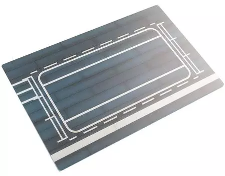 Переделанный HMS Ark Royal Forward Elevator 1939 x Подставка для дисплея RSKKS72085 1/72 (280 180мм)