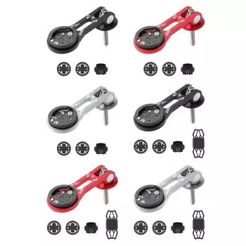 # Переднее крепление для велосипедного компьютера Аксессуары для велосипеда с удлиненным креплением для велосипедного компьютера Stand and phone holder темно серый