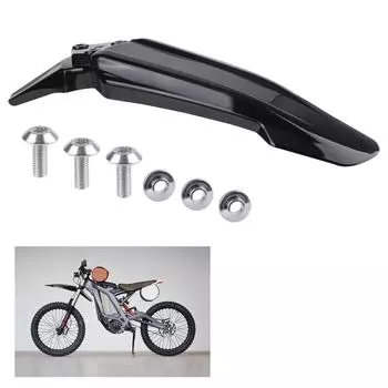 Переднее крыло для электрического мотоцикла Dirt Bike, аксессуары для мотоциклов, брызговик для Sur-Ron Light Bee X и Light Bee S, пластиковый ремонт Black
