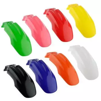 ПЕРЕДНЕЕ КРЫЛО мотоциклетное колесо защита шин Mudgaurd брызговик защитный кожух для Honda CRF50 чёрный