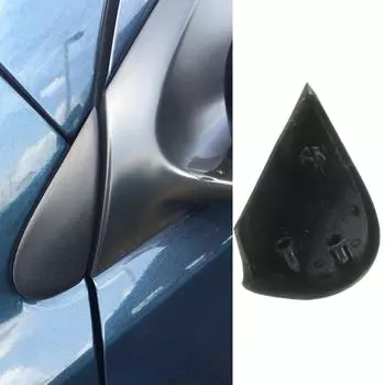 Переднее левое/правое крыло, отделка зеркала заднего вида, треугольная внешняя крышка для Nissan Versa 2012-2019 96319-3BA0A 963183BA0A CHINA