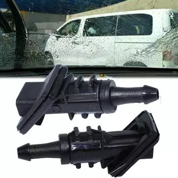 Переднее лобовое стекло, стеклоочиститель, омыватель, распылительная насадка, комплект сменных форсунок для Kia Cee d Ceed ED Hyundai i30 2007-2012 2PCS