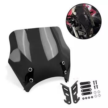 Переднее регулируемое ветровое стекло для мотоцикла Kawasaki Eliminator 400 450 2025-2025 Eliminator 500 дефлектор ветрового стекла ветровое стекло чистый