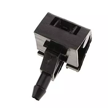 Переднее стекло стеклоочистителя лобового стекла форсунка омывателя капота распылитель 2 шт разъем для Nissan Qashqai 2008-2014 чёрный