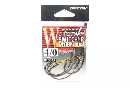 Передние грузовые крючки Decoy 104W Switcher, размер 4/0, 1,2 грамма (5342)